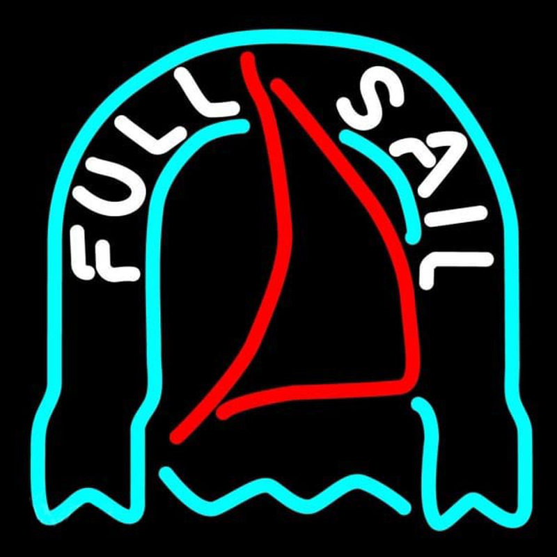 Fosters Full Sail Beer Sign Neon Sign