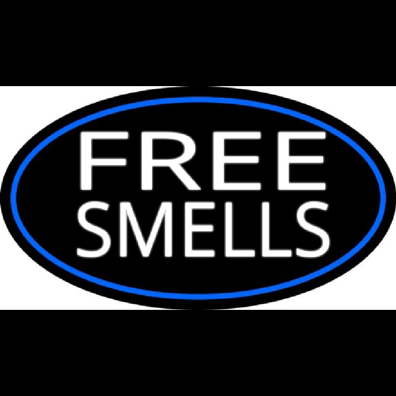 Free Smells Neon Sign
