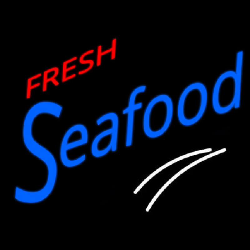 Fresh Seafood  Neon Sign