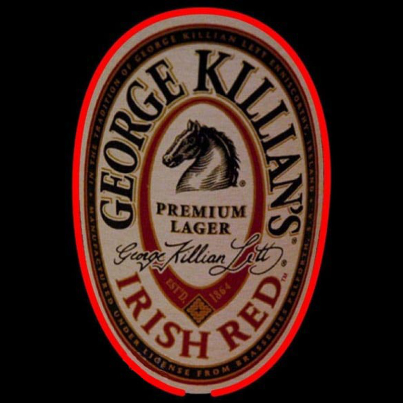 George Killians Irish Red Beer Sign Neon Sign
