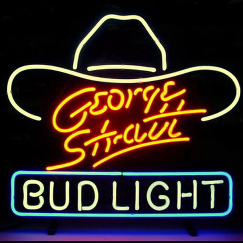 George Stratt Bud Neon Sign