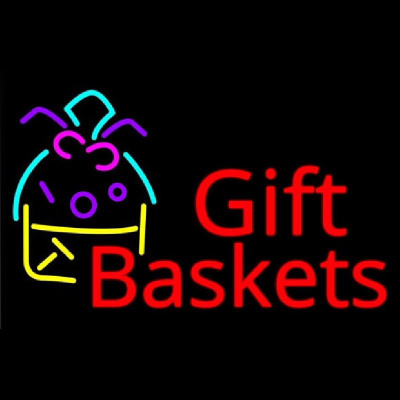 Gift Baskets Neon Sign