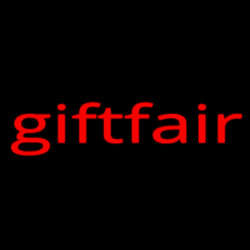 Gift Fair Neon Sign
