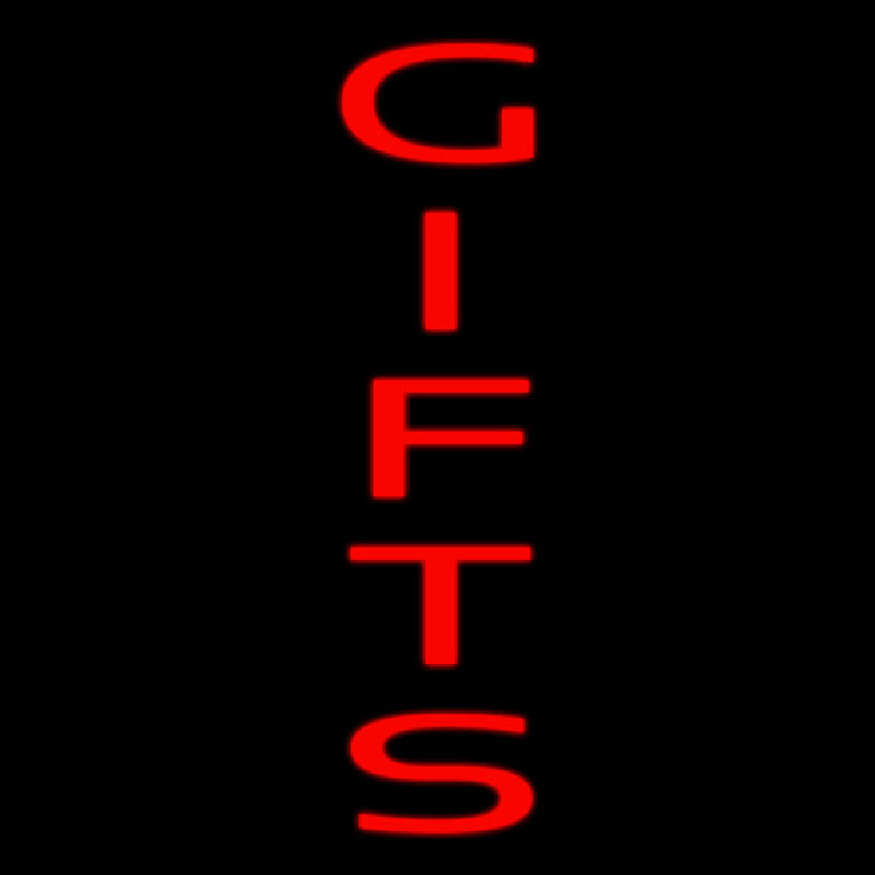 Gifts Block Neon Sign