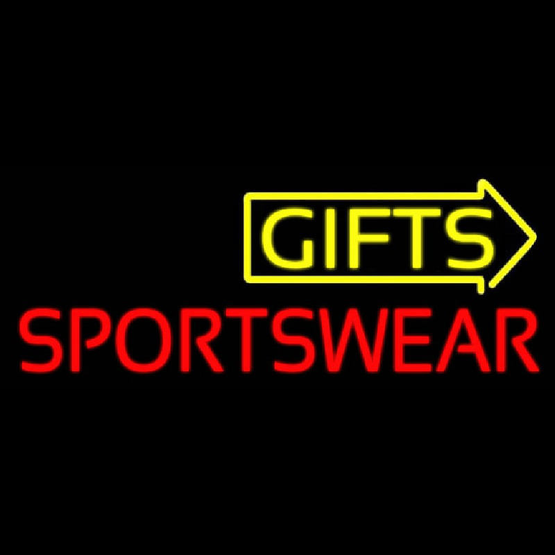 Gifts Sportswear Neon Sign