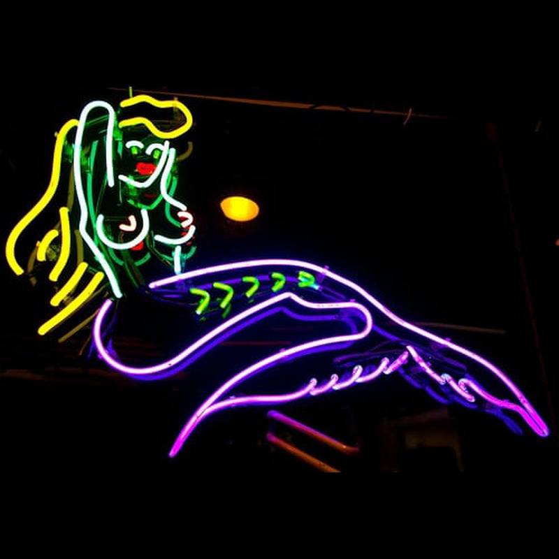 Girl Tattoo Neon Sign