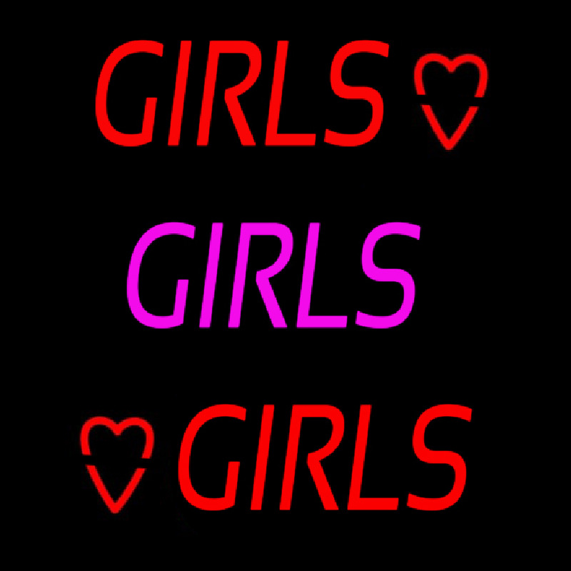 Girls Neon Sign