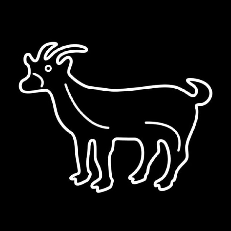 Goat Neon Sign