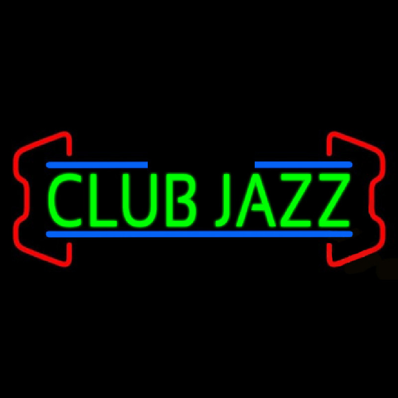 Green Club Jazz Block 2 Neon Sign