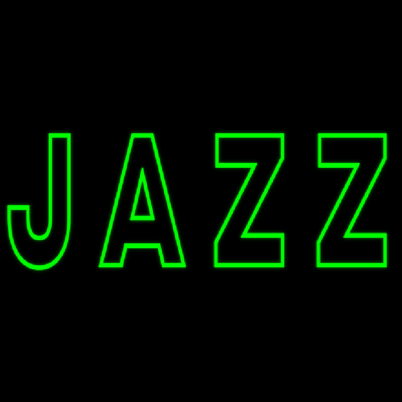 Green Jazz Block 1 Neon Sign