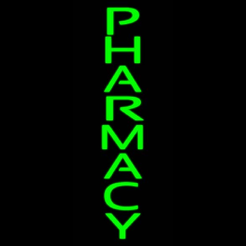 Green Pharmacy Neon Sign