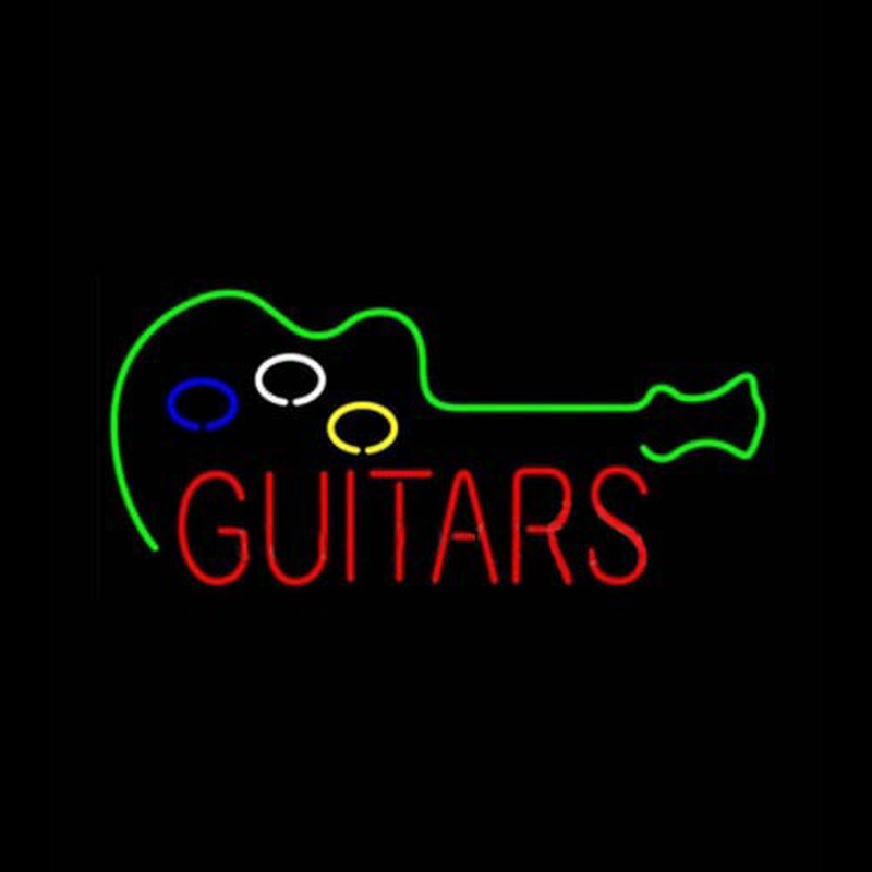 Guitars Neon Sign
