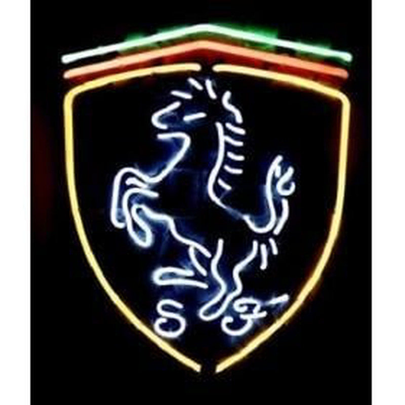 HORSE CAR AUTO LOGO Neon Sign