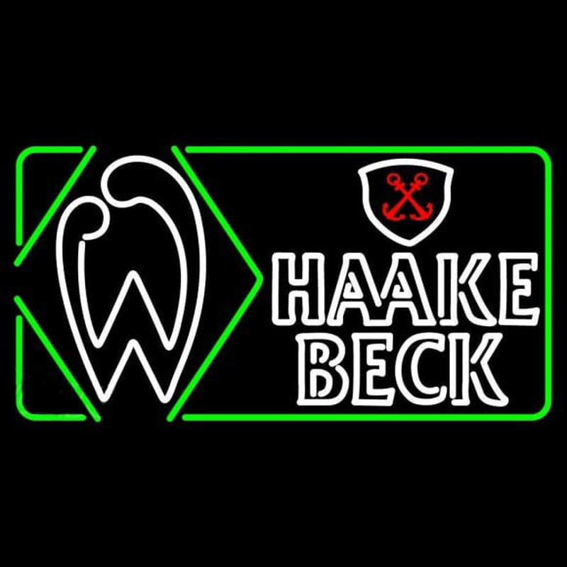 Haake Becks Beer Sign Neon Sign