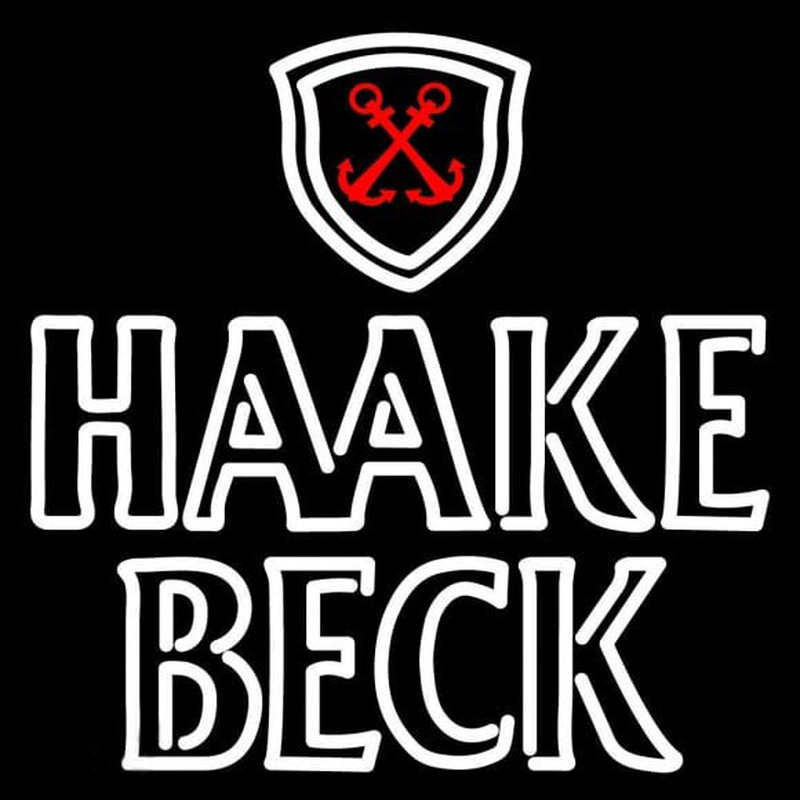 Haake Becks Logo Beer Sign Neon Sign