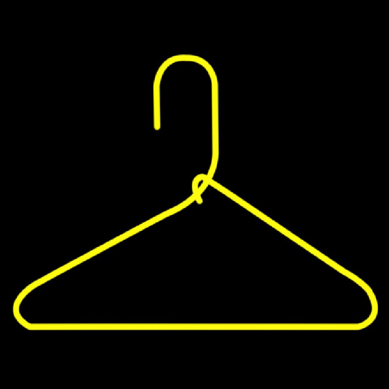 Hanger Yellow Neon Sign