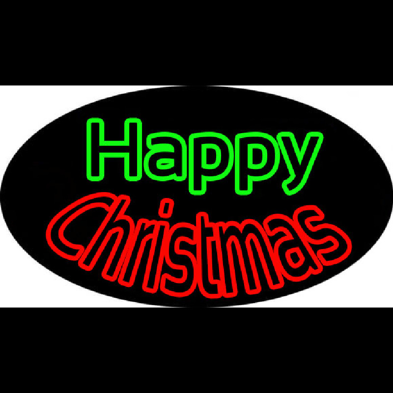 Happy Christmas Neon Sign