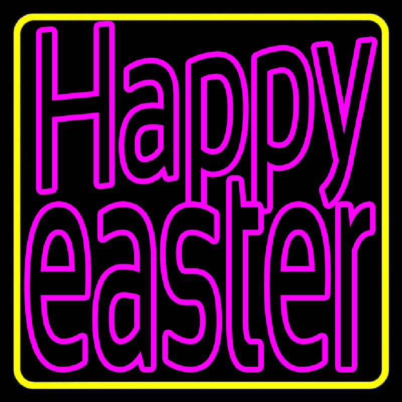 Happy Easter 1 Neon Sign