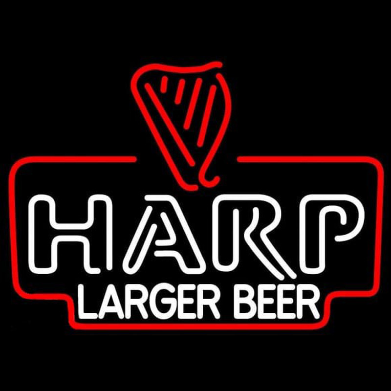 Harp Lager Neon Sign