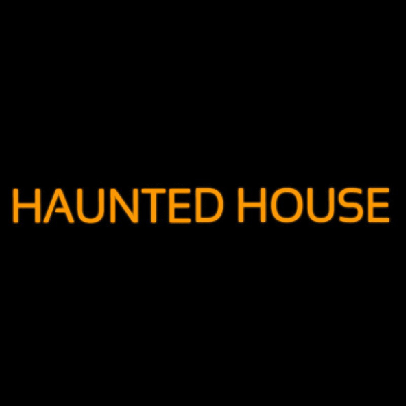 Haunted House Neon Sign