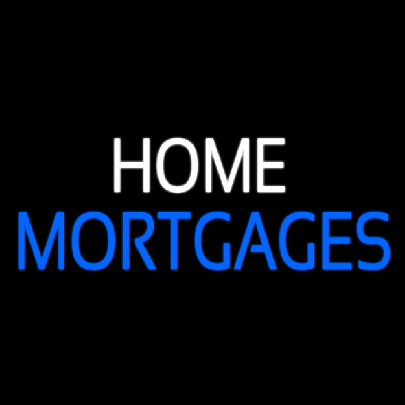 Home Mortgage Neon Sign