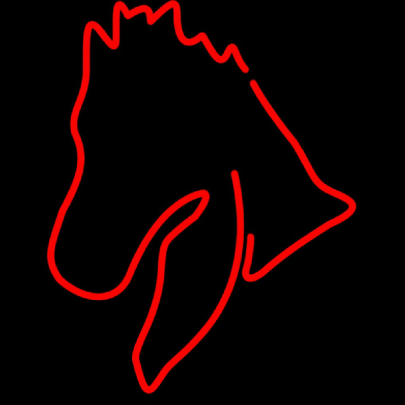 Horse Head Neon Sign