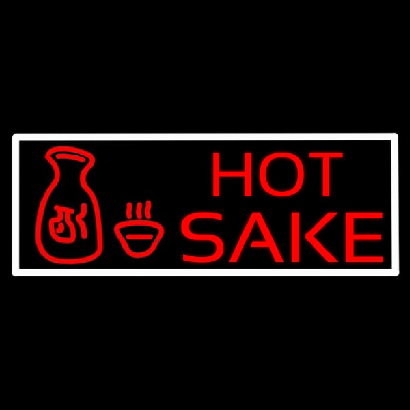 Hot Sake Bar Neon Sign