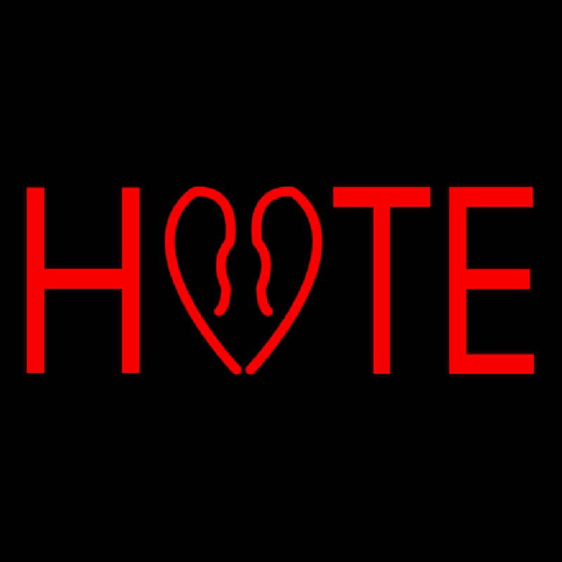 Hote Red Neon Sign