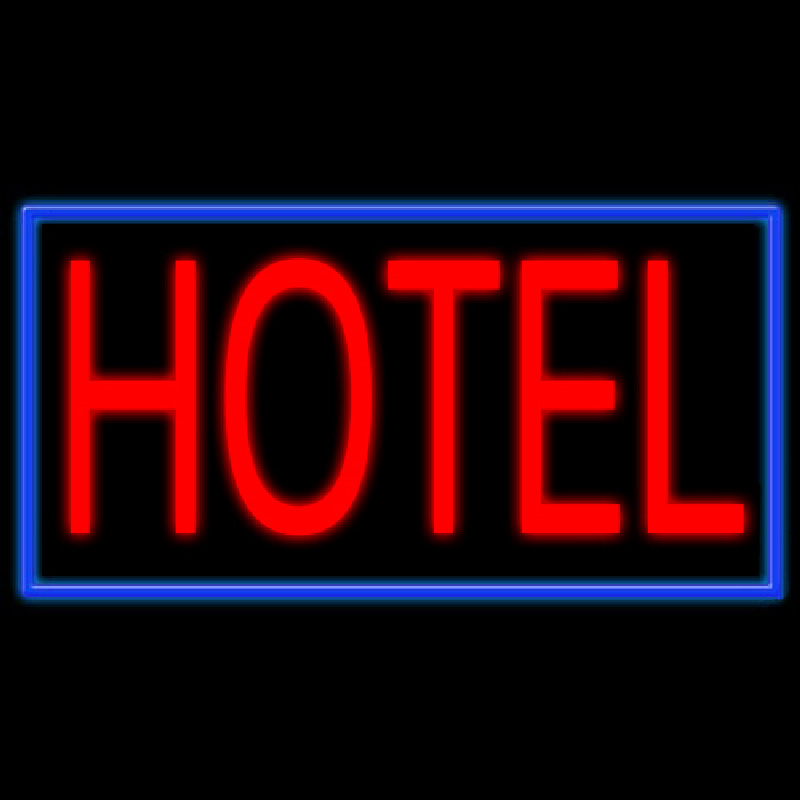 Hotel Neon Sign