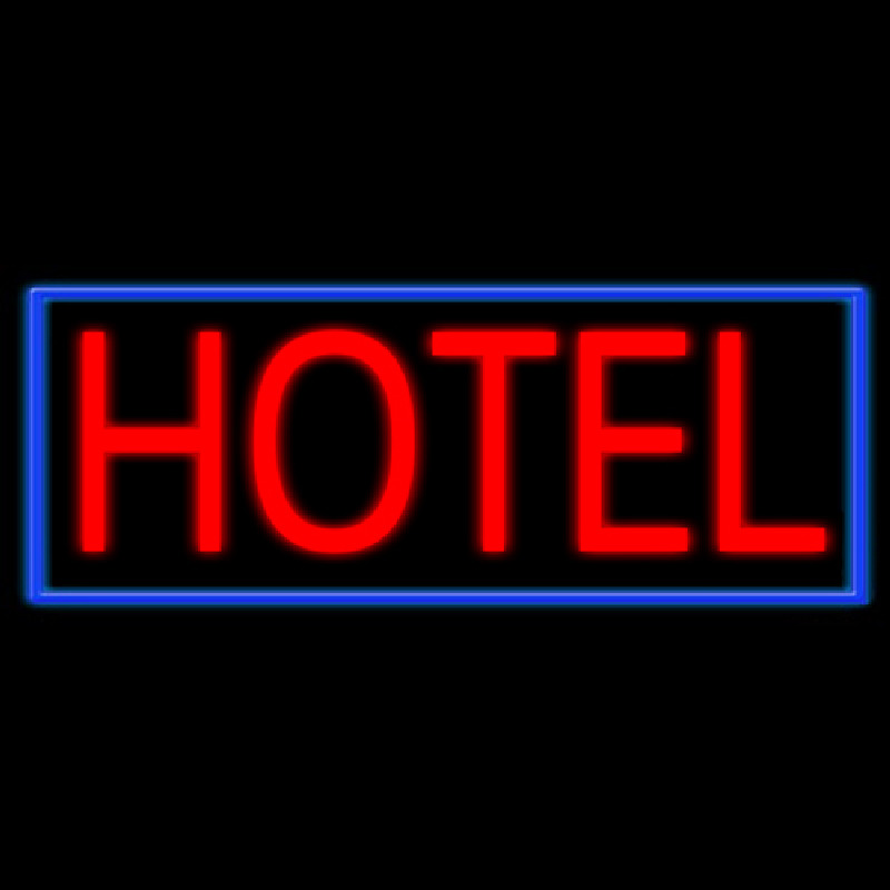 Hotel Neon Sign