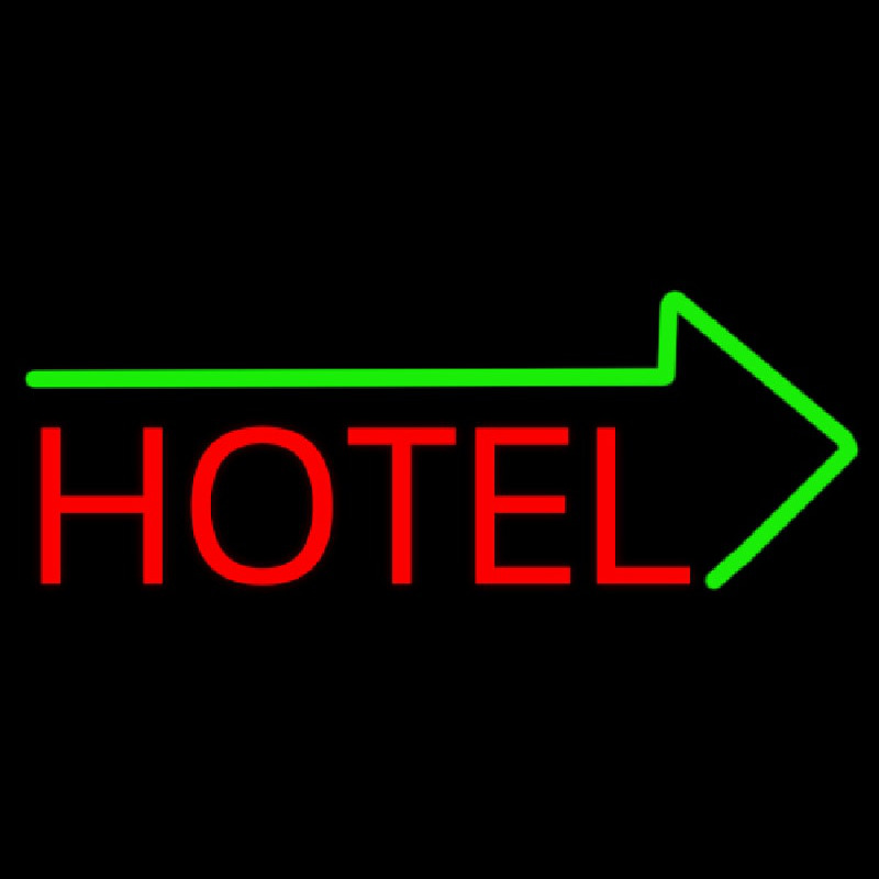 Hotel Neon Sign