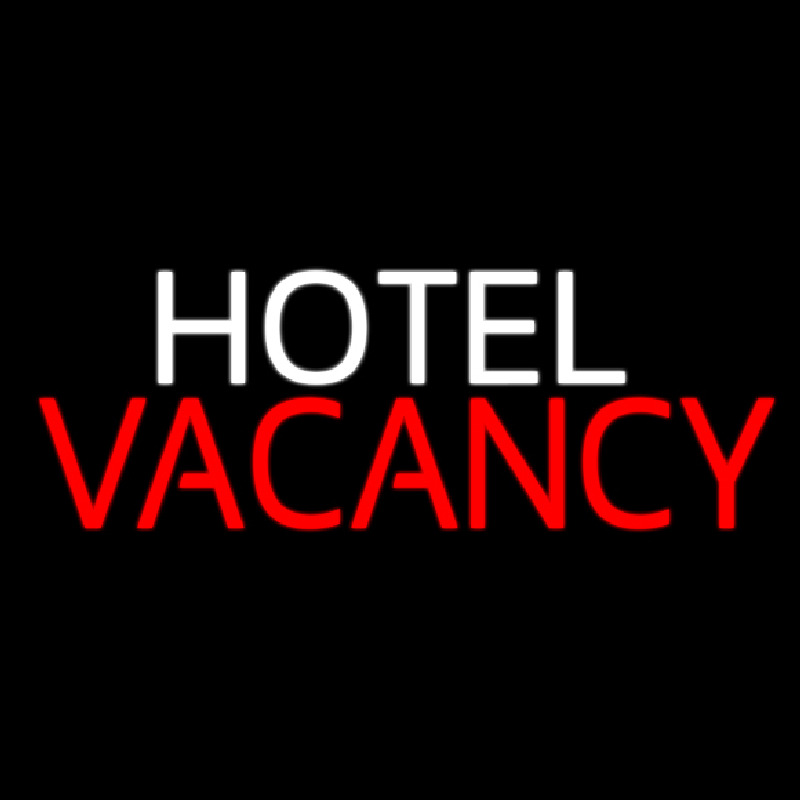 Hotel Vacancy Neon Sign