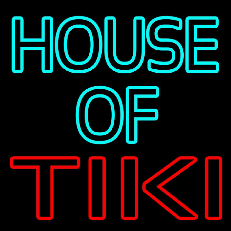 House Of Tiki Neon Sign
