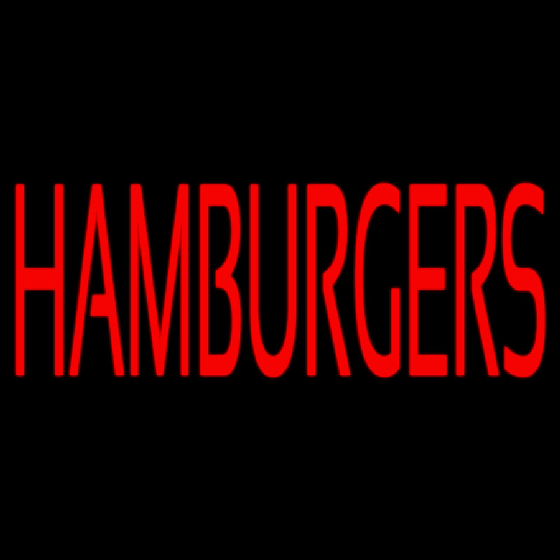 Humburgers Neon Sign