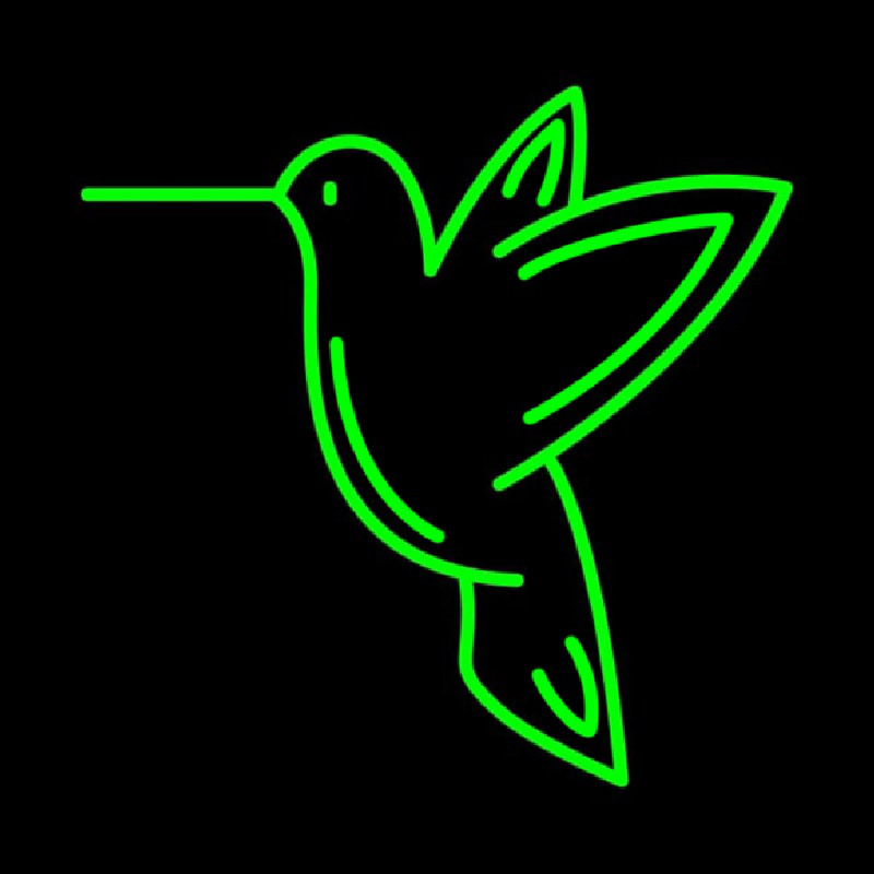 Hummingbird Neon Sign