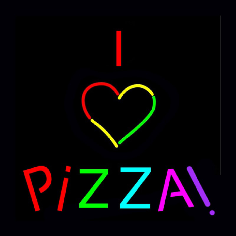 I Love Pizza Neon Sign