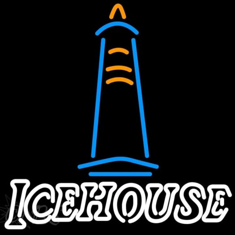 Ice House Light House Beer Sign Neon Sign
