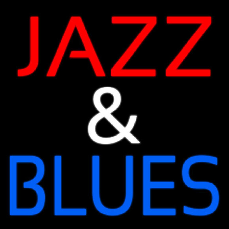 Jazz And Blues 1 Neon Sign