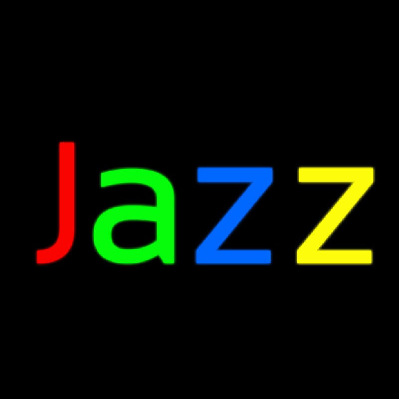 Jazz Multicolor 3 Neon Sign