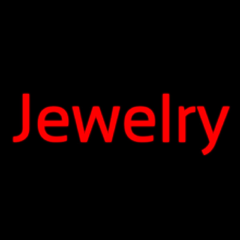 Jewelry Cursive Neon Sign