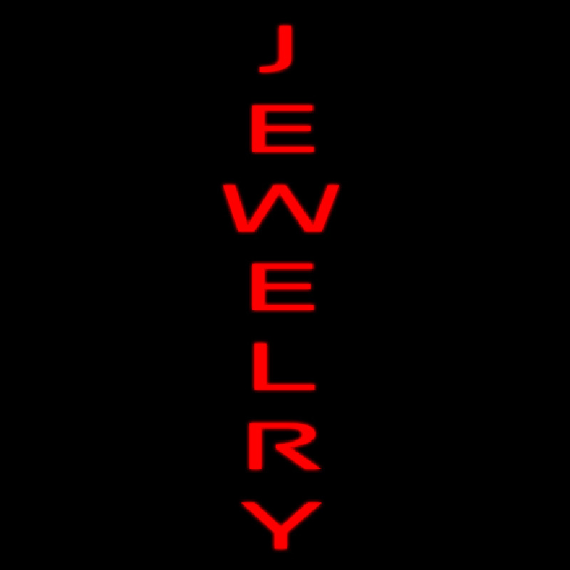 Jewelry Vertical Neon Sign