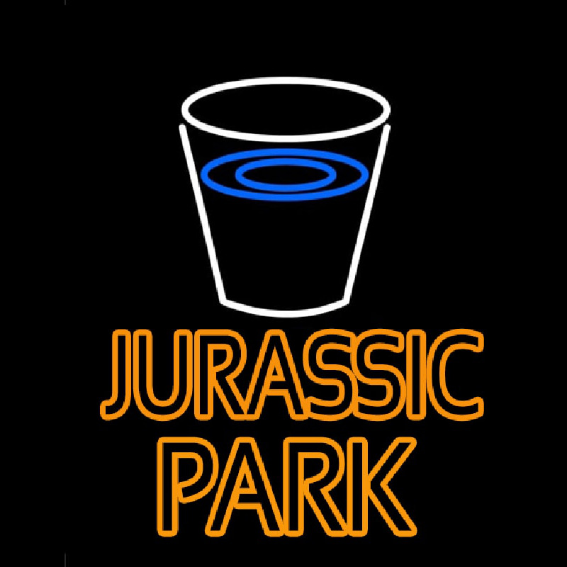 Jurassic Park Neon Sign