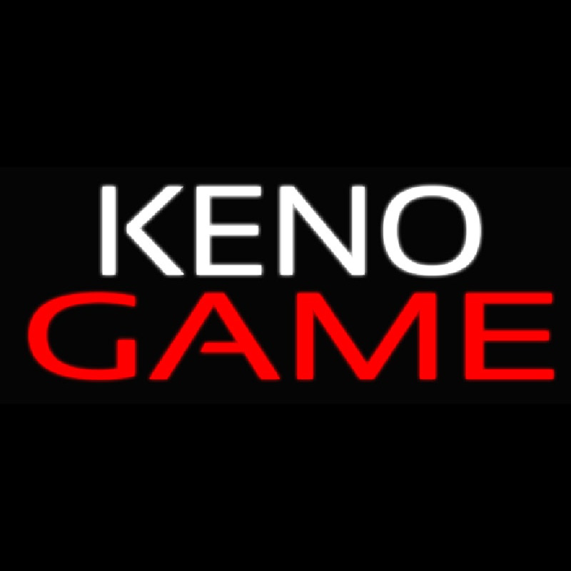Keno Gems 3 Neon Sign