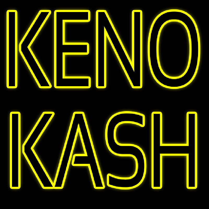 Keno Kash Neon Sign