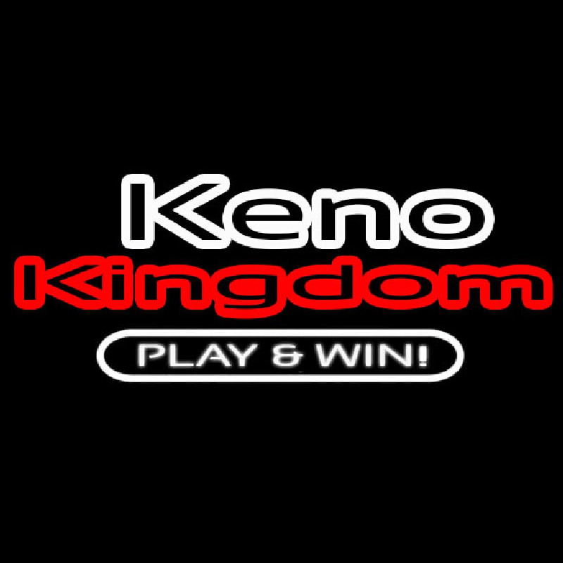 Keno Kingdom 1 Neon Sign