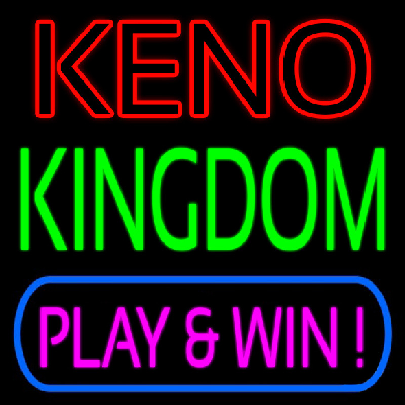 Keno Kingdom 2 Neon Sign