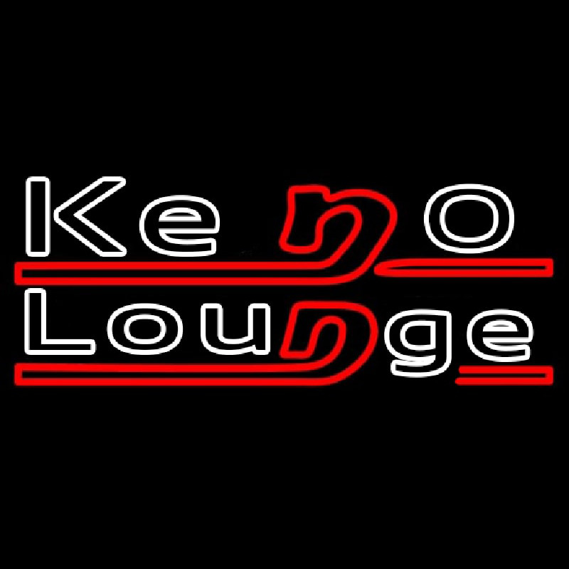 Keno Lounge Neon Sign