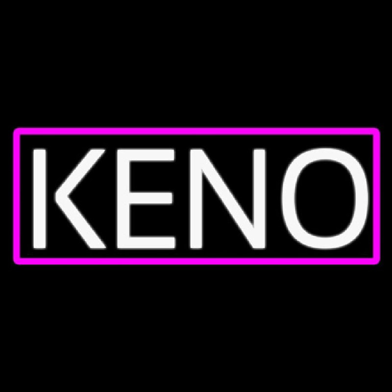Keno Oval 2 Neon Sign