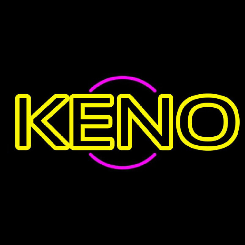 Keno With Ball 1 Neon Sign