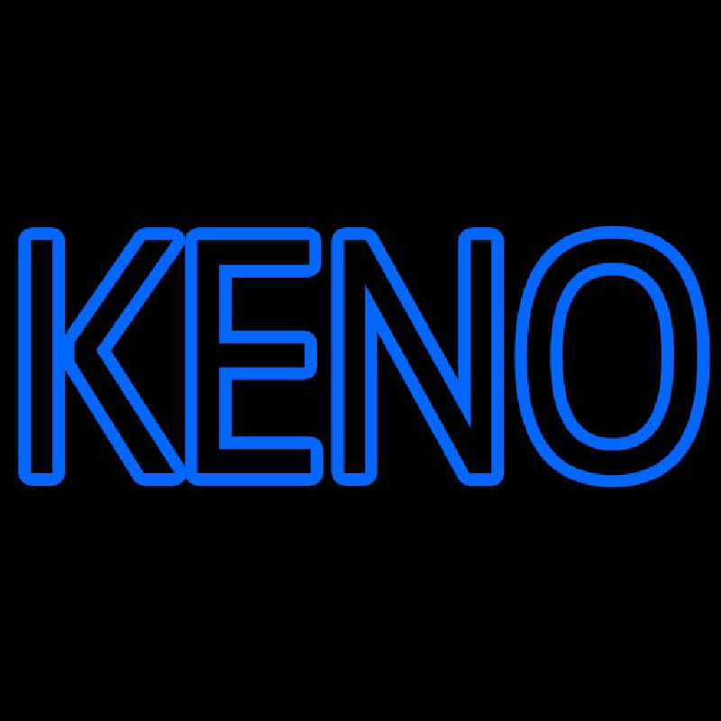 Keno With Outline 2 Neon Sign